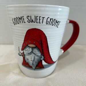 Prima Design “Gnome Sweet Gnome”  Graphic  Ceramic Mug. LNWOT
